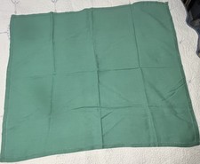 Tablecloth Green Linen Hemstitch 32"x36"