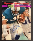 1974 Jan 21 Larry Csonka Signed Sports Illustrated SI Magazine Dolphins HOF