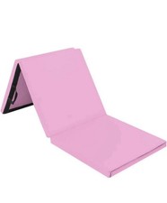 ONE 6'Folding Tri-fold Gymnastics Exercise Mat,6ft x 2ft x 2in Tumbling Mats