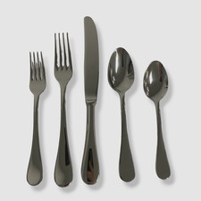 Set 5 pezzi posate antibatteriche Mepra Silver Brescia