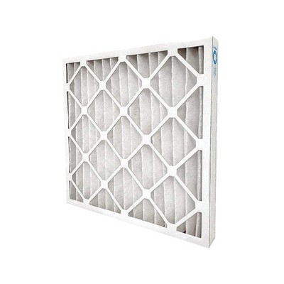 GRAINGER 2EKE1 PK 12 Pleated Air Filter,10x10x2,MERV 8 2EKE1
