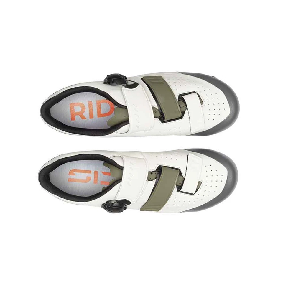 SILVIS XC - ZAPATILLAS DE CICLISMO MTB - BLANCO HIELO/VERDE OLIVA - ENVÍO GRATUITO A EE. UU. Foto 4 de 4