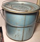 Vintage Galvanized "My Buddy" No. 104 Minnow BUCKET - BLUE - The Angler's Choice — photo 6