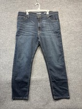 Wrangler Jeans Men 42x32 Straight Regular Fit Dark Wash Denim Pants