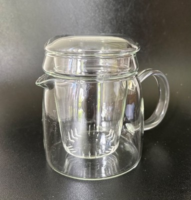 TEEKANNE Tee-Ei Borosilikat Soda Pyrex GANZGLAS MATCHAKANNE Loseblatt PINT