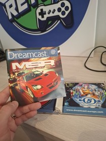 Metropolis Street Racer Sega Dreamcast Racing Game with Manual