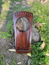 Pentatonic Lyre Harp 9 Metal Strings Rosewood Acoustic Musical Instrument
