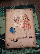RETIRED Sid Dickens Wish Memory Block Tile 3D...