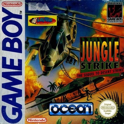 Jungle Strike + Hülle - Nintendo Gameboy Classic Spiel - Shot Up! - NOE