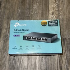 TP-LINK TL-SG108 8-Port Gigabit Ethernet Desktop Switch