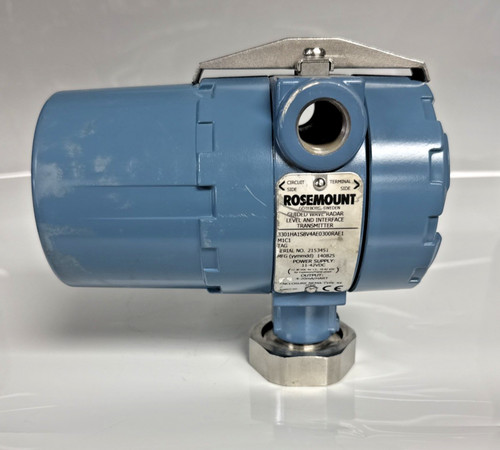 Rosemount 3301 Level & Interface Radar Transmitter 11-42VDC 4-20 mA/HART NEMA 4X