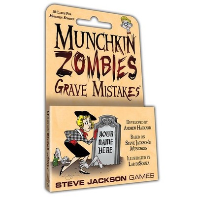 Munchkin Zombies: Grave Mistakes - Steve Jackson Games