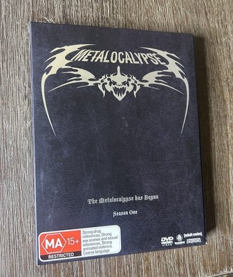Metalocalypse Season 1 DVD 2006. Region 4. Animation Comedy. 2 discs 20 ...