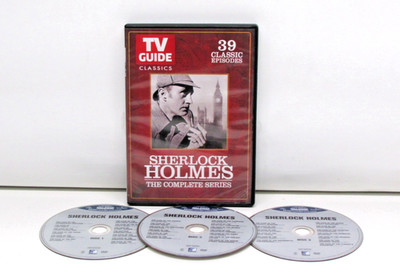 Sherlock Holmes - The Complete Series 39 Episodes (DVD, 2015, 3-Disc Set)