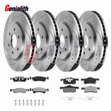 Front Rear Disc Rotorsbrake Pads Kits For 2003-2006 Ford Expedition Navigator