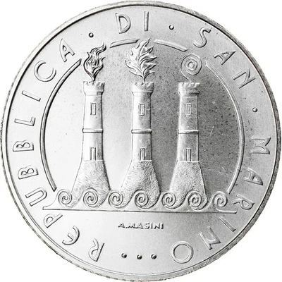 San Marino, 5 Euro, 2008, Rome, FDC, Argent, KM:512 - Photo 1/2