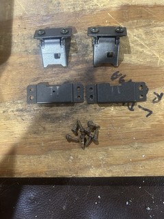 Pioneer Pl 530 Dust Cover Hinges Set.