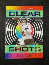 2021 Illusions Tom Brady Clear Shots #CS-3 Emerald