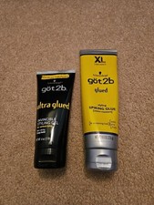 8 Oz Got2b Glued Spiking Glue  6 Oz Got2b Ultra Glued Invincible Styling Gel