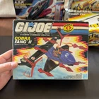 1989 HASBRO GI JOE COBRA FANG II VEHICLE - BOX ONLY NO CUT OUTS EX++