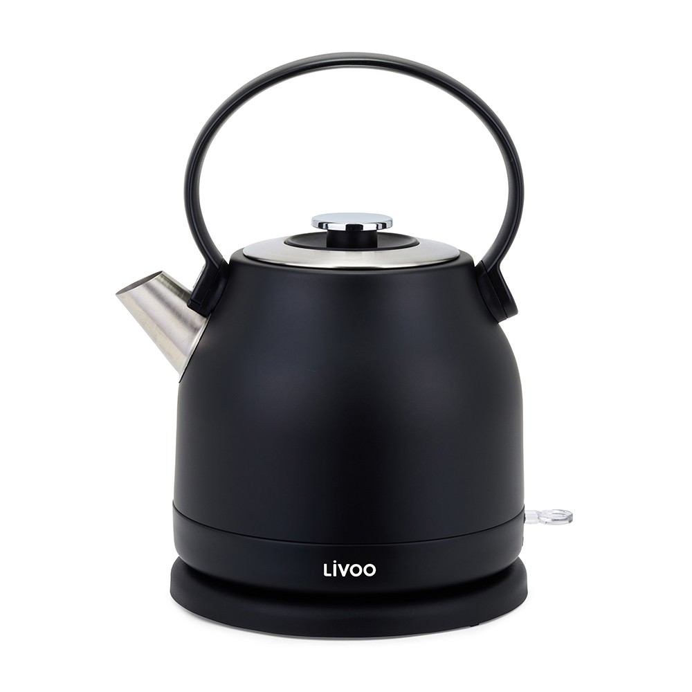 Bouilloire électrique Livoo anti-calcaire 1.5l facile à nettoyer