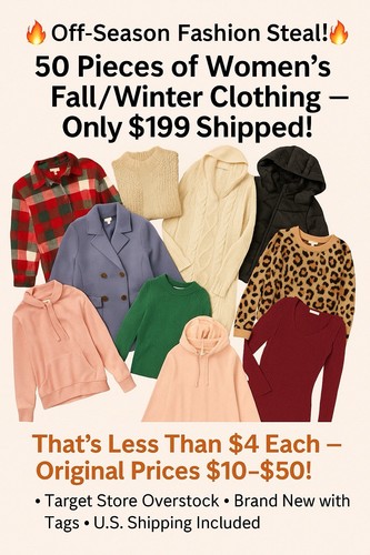 🔥 50 Women’s Clothing Pieces – Just $199 Shipped! Off-Season Target Fashion - 第 1/5 張圖片
