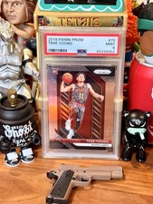 2018 Panini Prizm Trae Young RC PSA 9 Mint #78 ROOKIE Hawks Silver Card??. rookie card picture