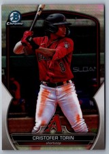 Cristofer Torin 2023 Bowman Draft Chrome Refractor #BDC-148 1st Bowman