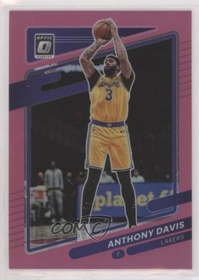 2021-22 Panini Donruss Optic Pink Prizm 17/25 Anthony Davis #133 0d6s