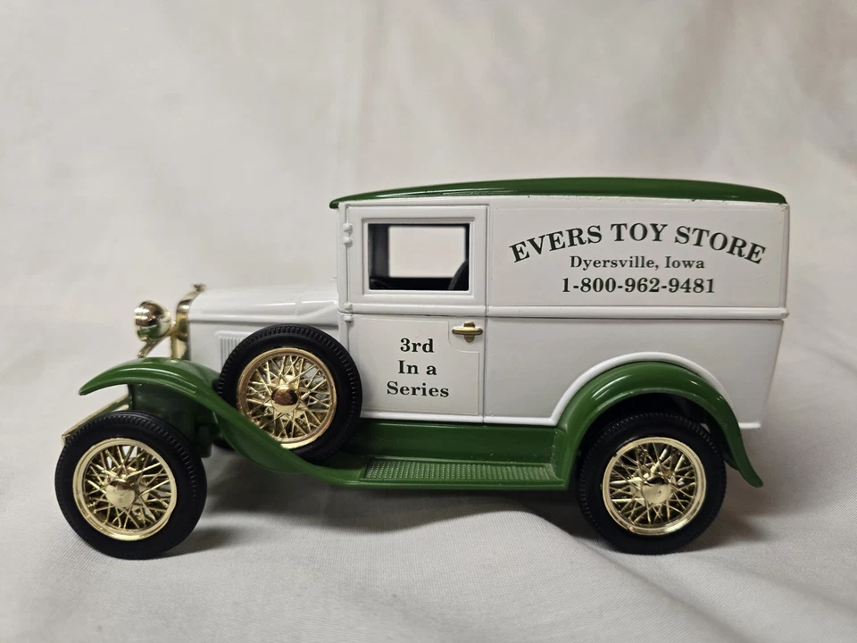 Liberty Classics Die Cast Bank Ford Model A Delivery Van “Evers Toy Store”  - Image 3 of 4