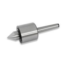 1MT LIVE REVOLVING CENTRE SILVER BODY LATHE  MT1 1 MORSE TAPER RDGTOOLS