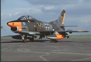 Fiat/Dornier G 91 (2) Original aircraft slide/Dia Luftwaffe 32 83