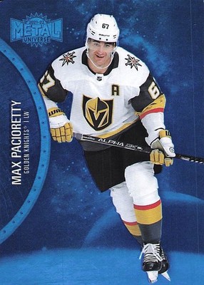 2021-22 SkyBox Metal Universe #61 Max Pacioretty Blue Spectrum