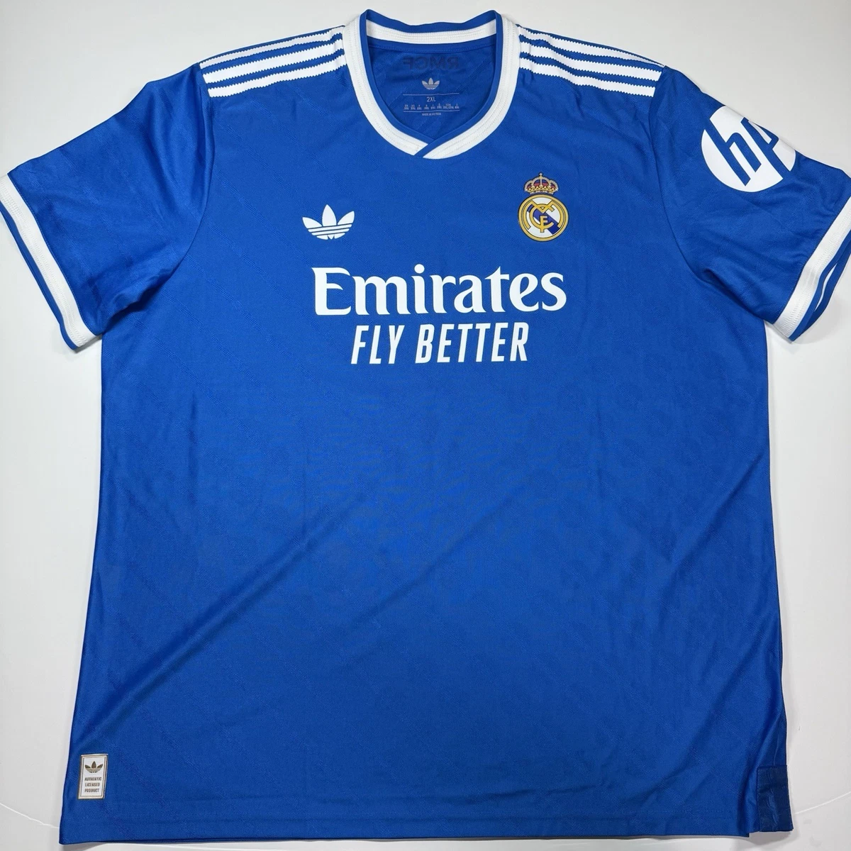 Real Madrid Blue Size 2XL International Club Soccer Fan Apparel
