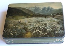 Vintage Blechdose June in the Austrian Tyrol ...