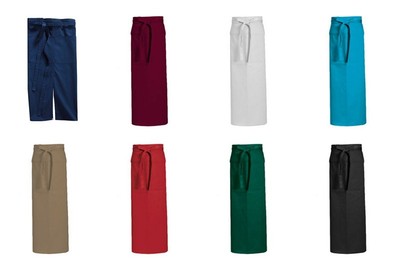 Schürze Schlitzschürze Gastro Kellner Bar von C.G. Workwear viele Farben NEU