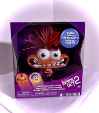 Disney Pixar &ldquo;ANXIETY&rdquo; Inside Out 2 Collectible Bobble Head Figure 4.5".
