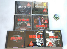Lotto 7 PS1 Resident Evil 1 2 3 Director's Cut Bio Hazard Dino Crisis 1 2 Japan