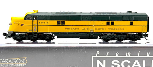 N BROADWAY LIMITED 3588 EMD E6 A CHICAGO & NORTH WESTERN CNW DCC REPARACIÓN DE SONIDO | Zustand: Used