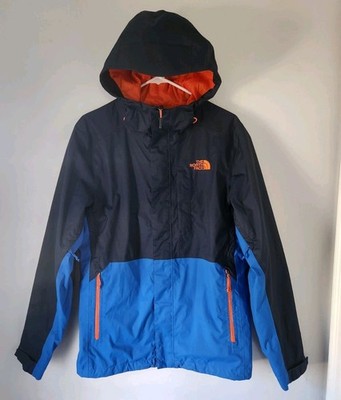 The North Face Mens Long Sleeve Full Zip Jacket Hooded Pockets Size Small 