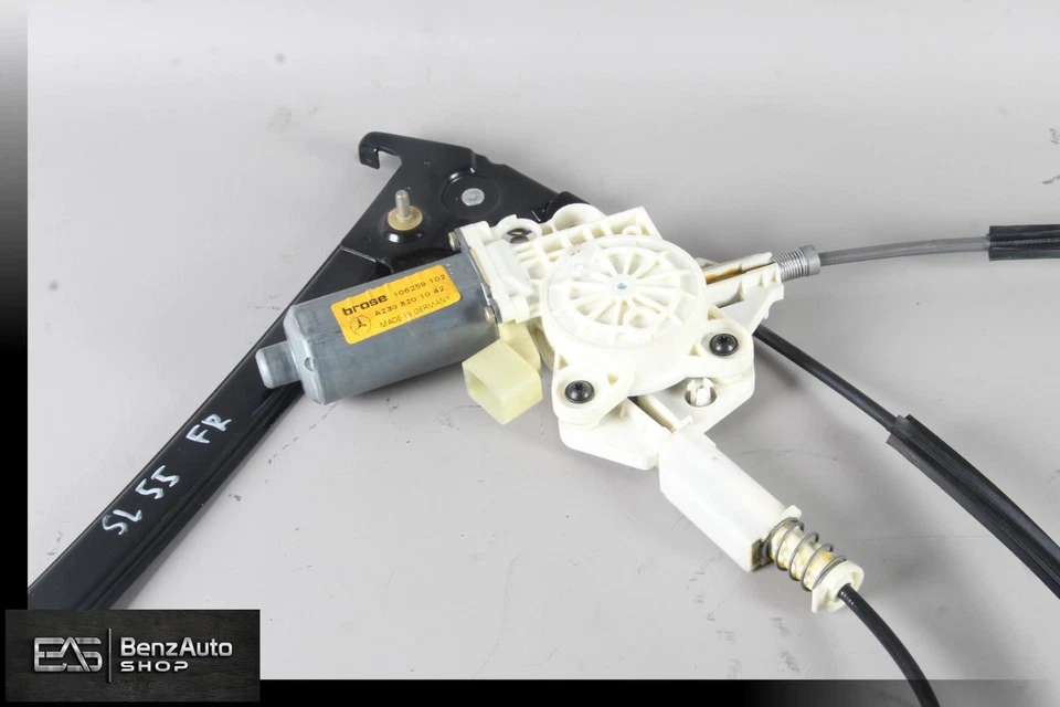 Motor regulador de janela porta dianteira direita Mercedes R230 SL55 AMG SL500 fabricante de equipamento original - Imagem 2 de 4