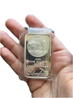 New SilverTowne 5 oz .999 Fine Silver Bar 5 Troy Ounces Bullion Ingot Prospector