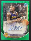 Dorian Finney-Smith 2025-26 Bowman Green Mojo Auto /99 Los Angeles Lakers