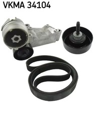 Keilrippenriemensatz SKF VKMA 34104 FORD FOCUS 1.8 Turbo DI / TDDi