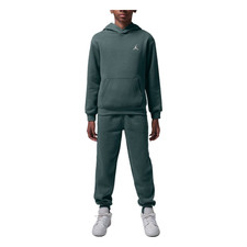 Jordan Brooklyn Fleece Big Kids' Pullover Hoodie Grey 