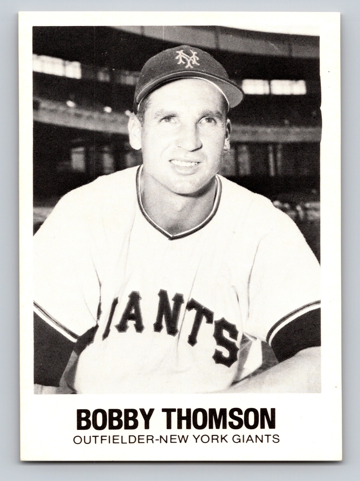 1977-84 Galasso Glossy Greats #39 Bobby Thomson