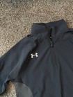 EUC Under Armour Youth Medium Short Sleeve 1/4 Zip Pullover Shirt gray Athletic — photo 2