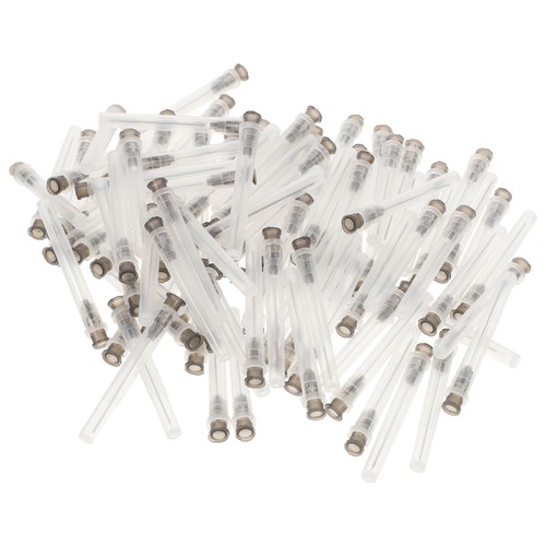 100Pcs Dispensing Needles with Protective Covers for Lab Experiments - Picture 4 of 12