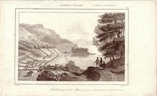 Australia Nowa Zelandia Misja Nowa Zelandia Oryginalny staloryt Lejeune 1850