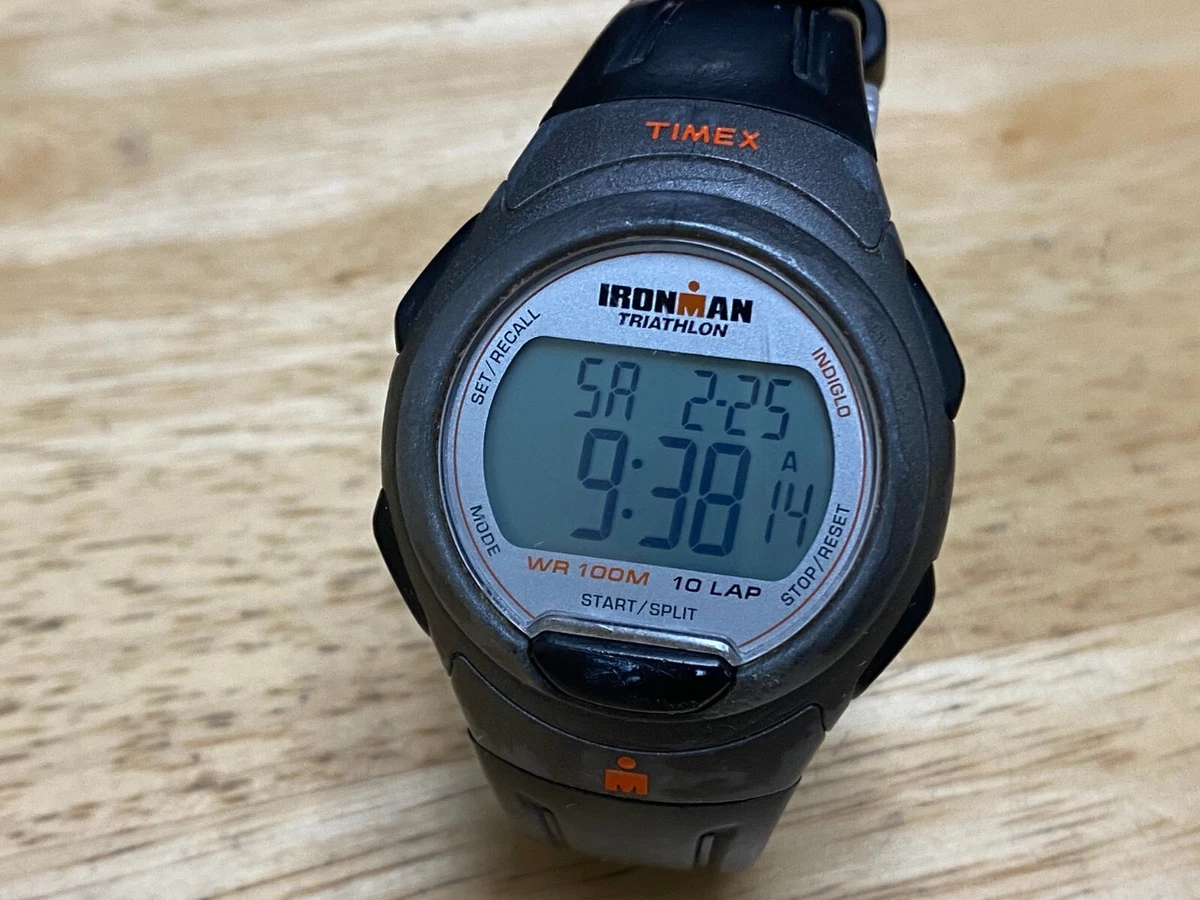 Timex triathlon online watch battery